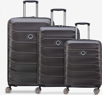 Ensemble de bagages 'Meteor' Delsey Paris en marron : devant