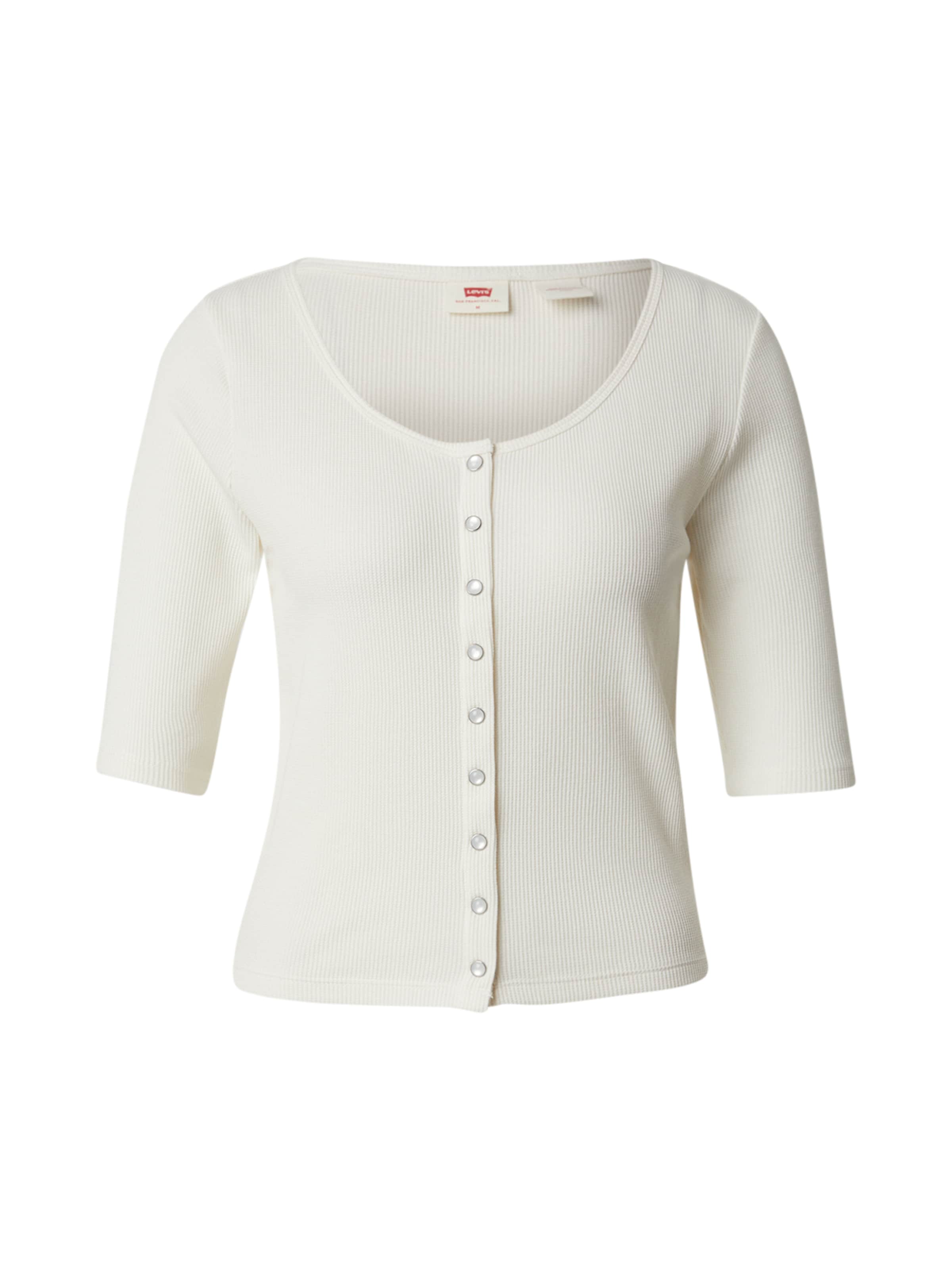 LEVI'S ® Knit cardigan 'Dry Goods' in Beige: front