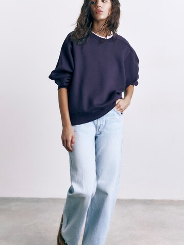 Pull&Bear Sweatshirt in Blue