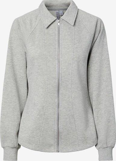 PIECES Sweatjacke 'PCFilucca' in S in grau, Produktansicht