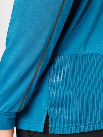 OAKLEY Sportshirt 'Liberation Sparkle' in Blau