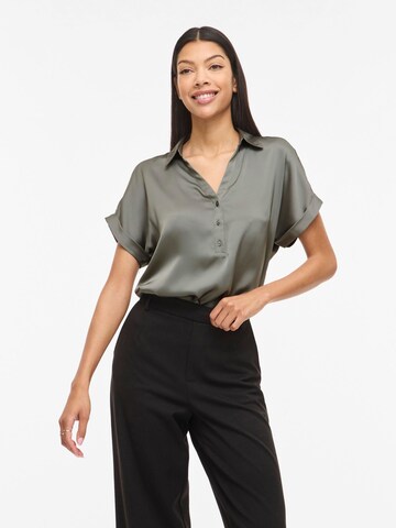 VILA Blouse 'VIEnna' in Grey: front