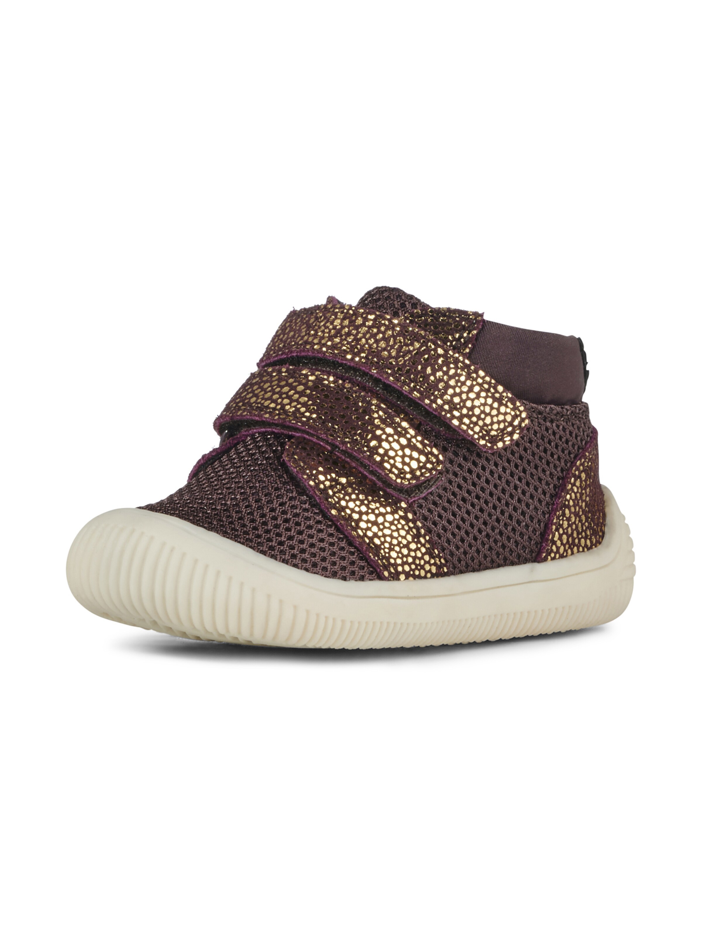 WODEN Kids First-step shoe 'Tristan Pearl' in Brown: front