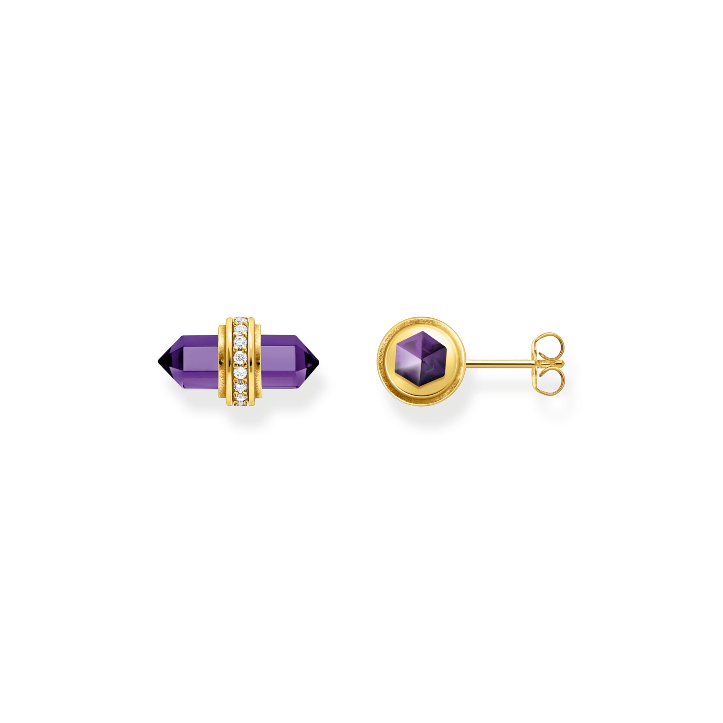 Thomas Sabo Earrings in Purple