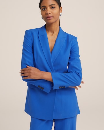 WE Fashion Blazer in Blue: front