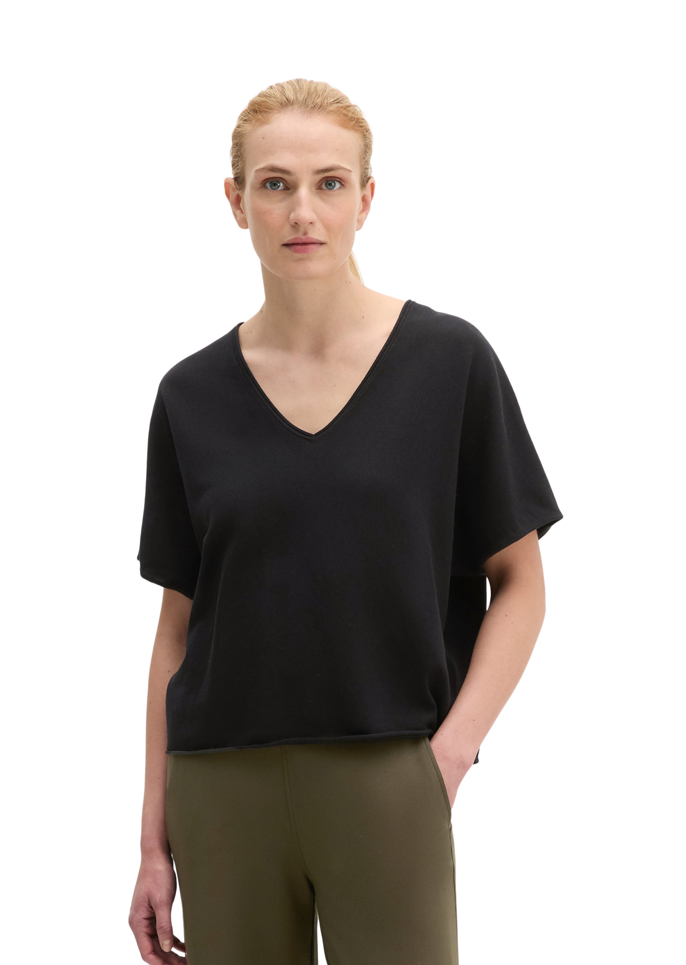 Marc O'Polo Pullover in Schwarz: Vorderseite