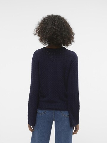 VERO MODA Trui 'IBERIA' in Blauw