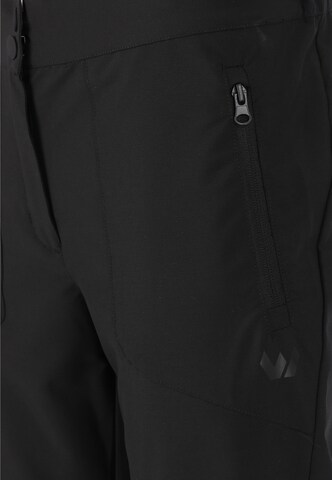Whistler Regular Outdoor trousers 'Saldon' in Black