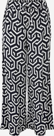 Guido Maria Kretschmer Curvy Hlače 'Hellen' u mornarsko plava / bijela, Pregled proizvoda