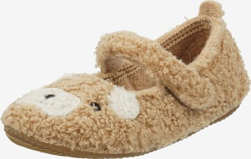 Living Kitzbühel Slippers in Brown: front