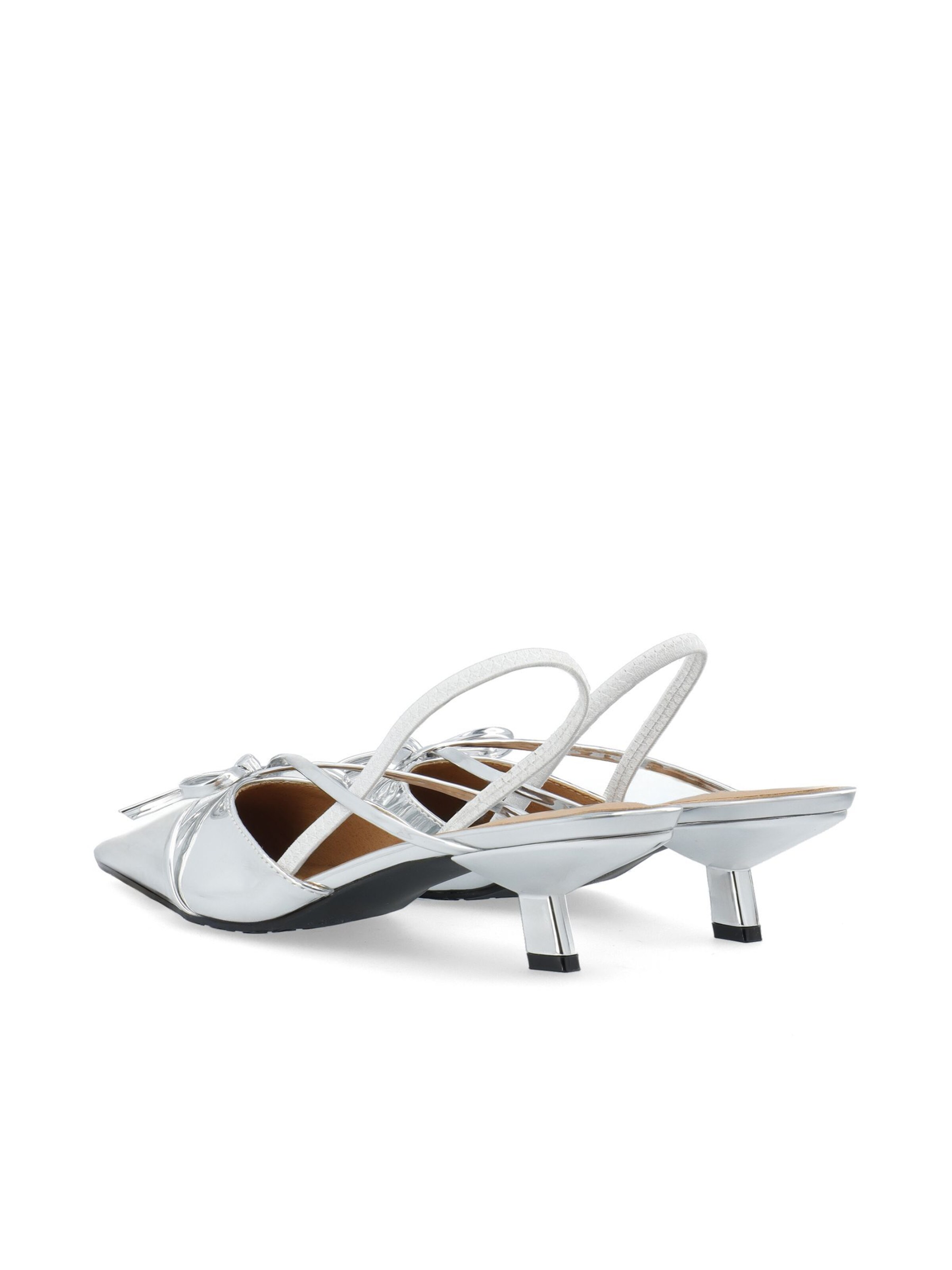 Bianco Slingback pumps 'Kristin' in Silver
