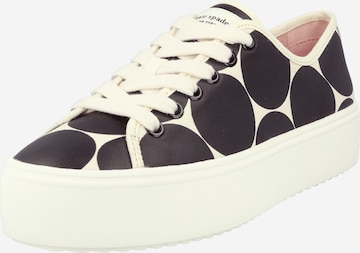 Sneaker bassa 'SERVE' di Kate Spade in nero: frontale