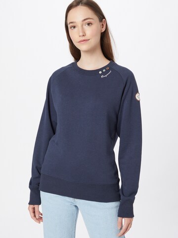 Ragwear Sweatshirt in Blauw: voorkant