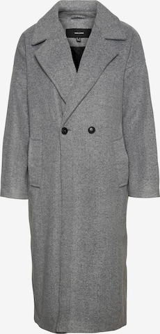 Vero Moda Curve Between-Seasons Coat 'Spencer' in Grey: front