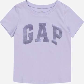 GAP Тениска в лилав: отпред