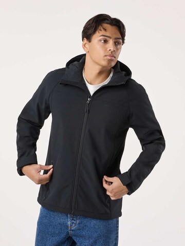 SWEDEMOUNT Outdoor jacket 'Tromsö' in Black: front