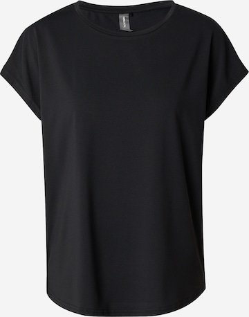 ONLY PLAY Performance Shirt 'AUB-MILA LIFE' in Black: front