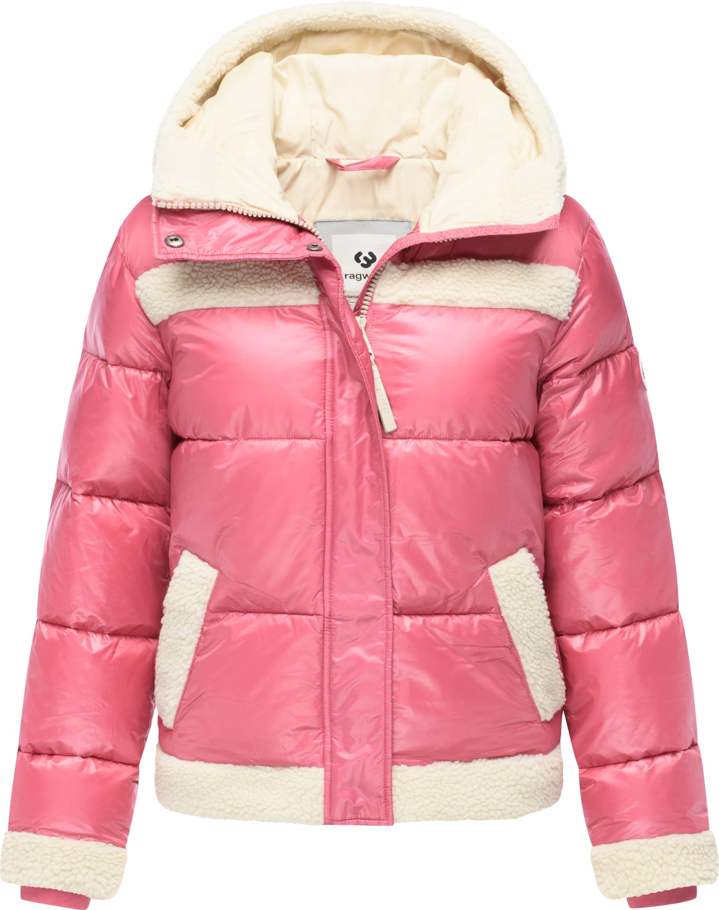 Ragwear Зимняя куртка 'Editah Youmodo' в Ярко-розовый