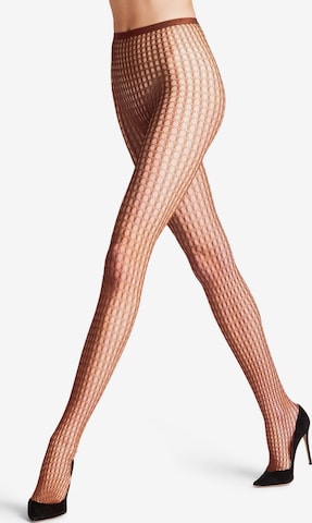 FALKE Strumpfhose 'Wicker Game' in Pink: Vorderseite