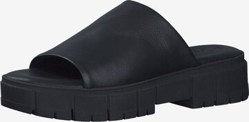 TAMARIS Mules in Black: front