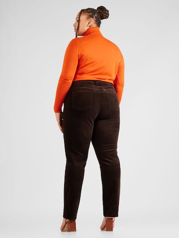 Lauren Ralph Lauren Plus - regular Pantalón en marrón