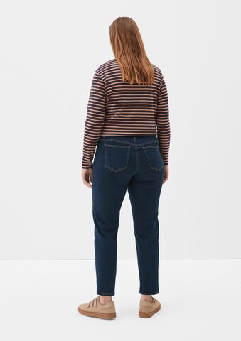 Coupe slim Jean TRIANGLE en bleu