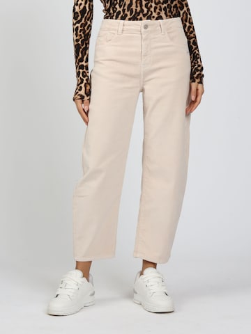 Loosefit Pantalon '94IDA' Gang en blanc : devant