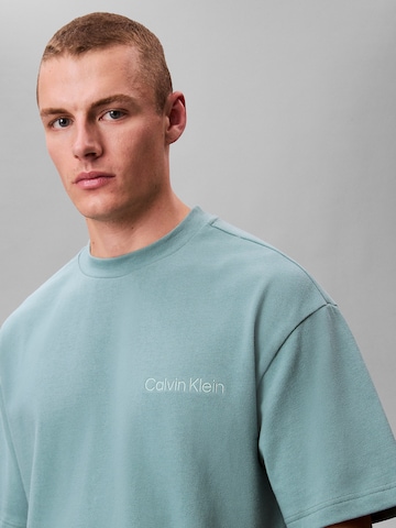 Calvin Klein Pyjamaoberteil in Blau