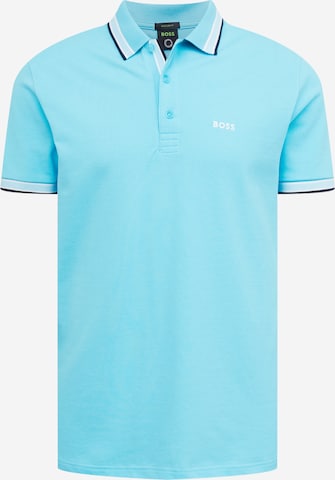 BOSS Green - Camisa 'Paddy' em azul: frente