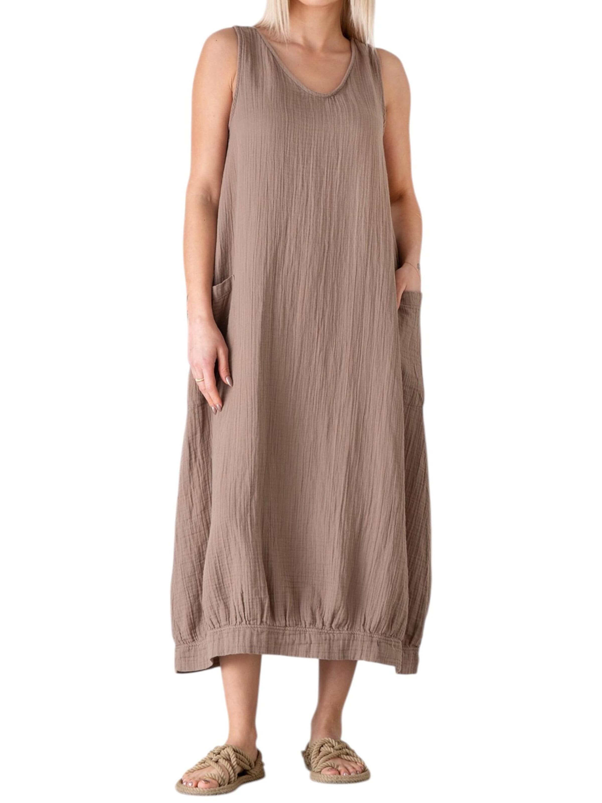 WENOR Beach dress 'ZELMA' in Beige