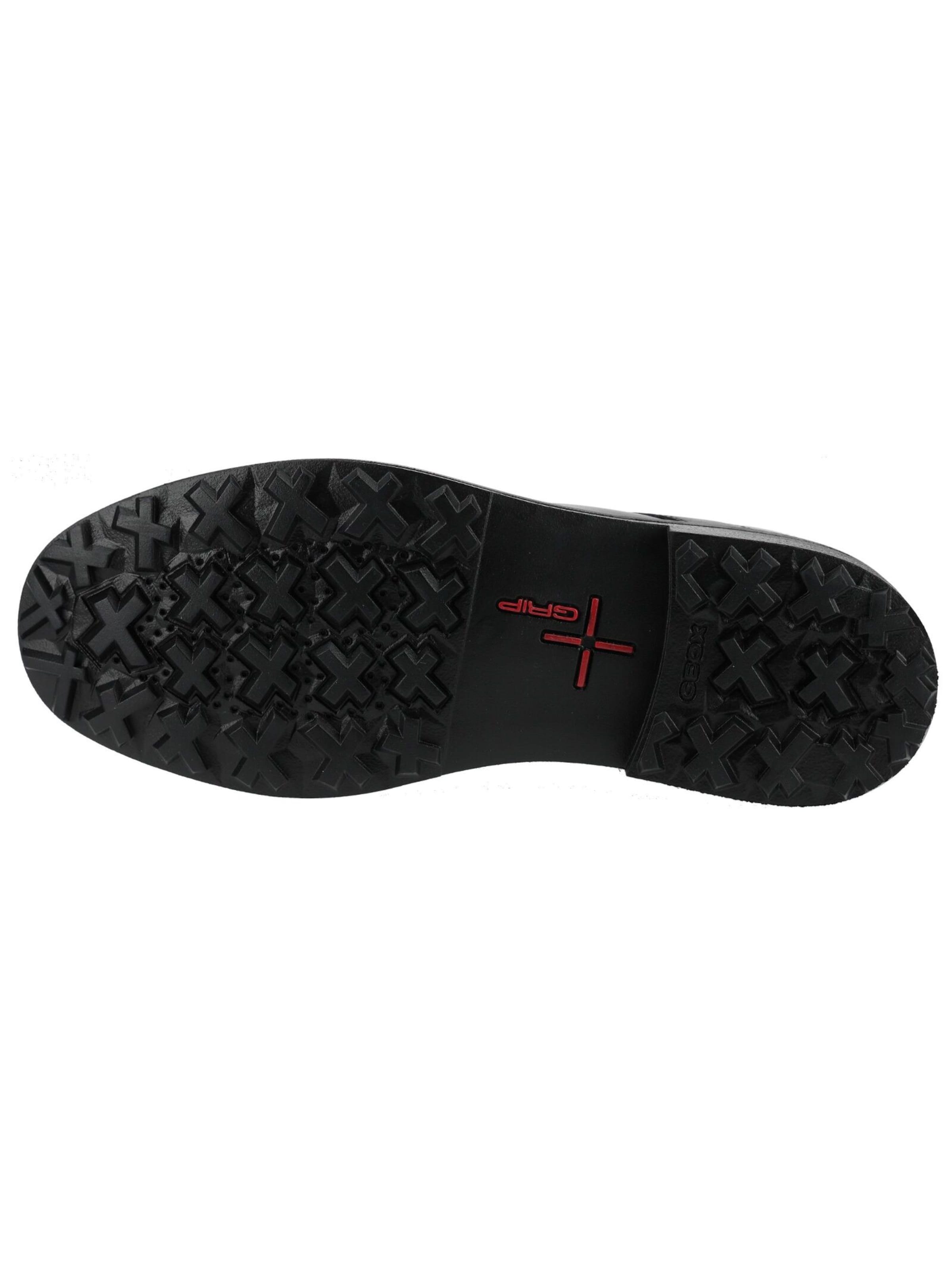 GEOX Schnürboots in Schwarz