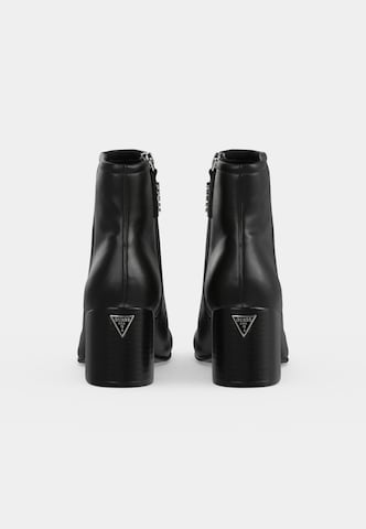 Bottines 'ALEXAA' GUESS en noir : derrière