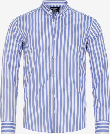 Redbridge Regular fit Button Up Shirt 'Carrollton' in Blue: front