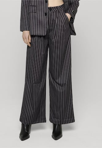 Another Cotton Lab Wide Leg Hose in Grau: Vorderseite