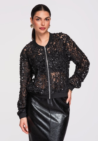 Ombre Between-season jacket 'OW-JANP-0134' in Black: front