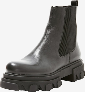 INUOVO Chelsea Boots in Black: front