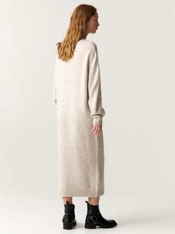 Pull&Bear Pletené šaty - Béžová