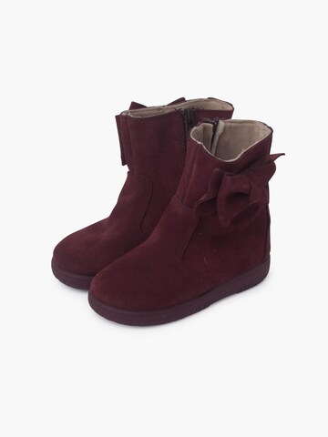 Pisamonas - Bota em vermelho