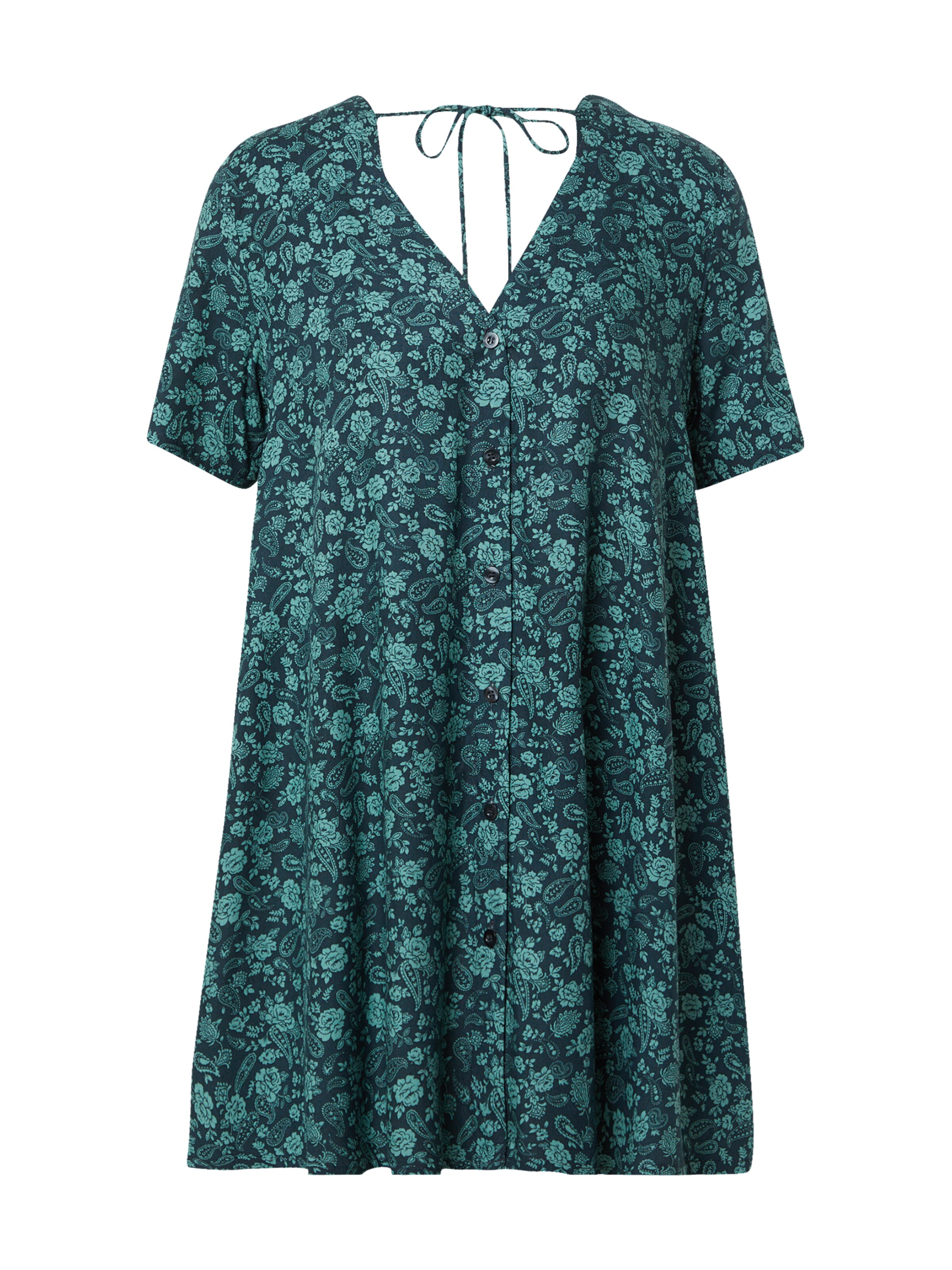 Motel Košilové šaty 'Crosena' – zelená: přední strana