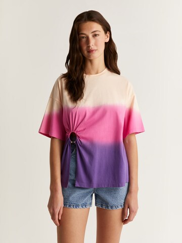 T-shirt Scalpers en mélange de couleurs : devant