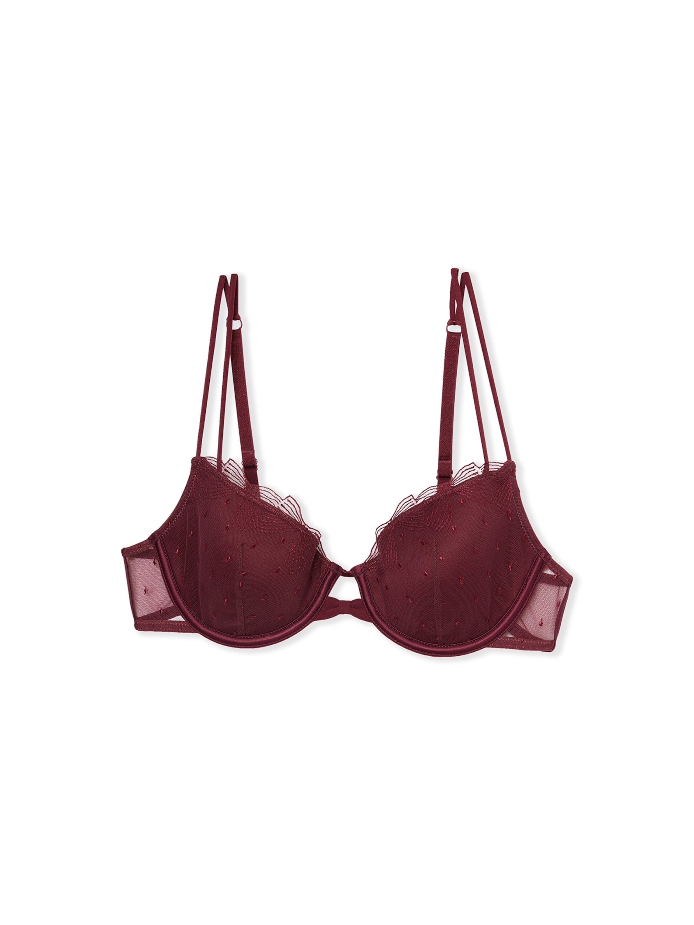 Soutien-gorge 'Demoiselle' ETAM en rouge : devant