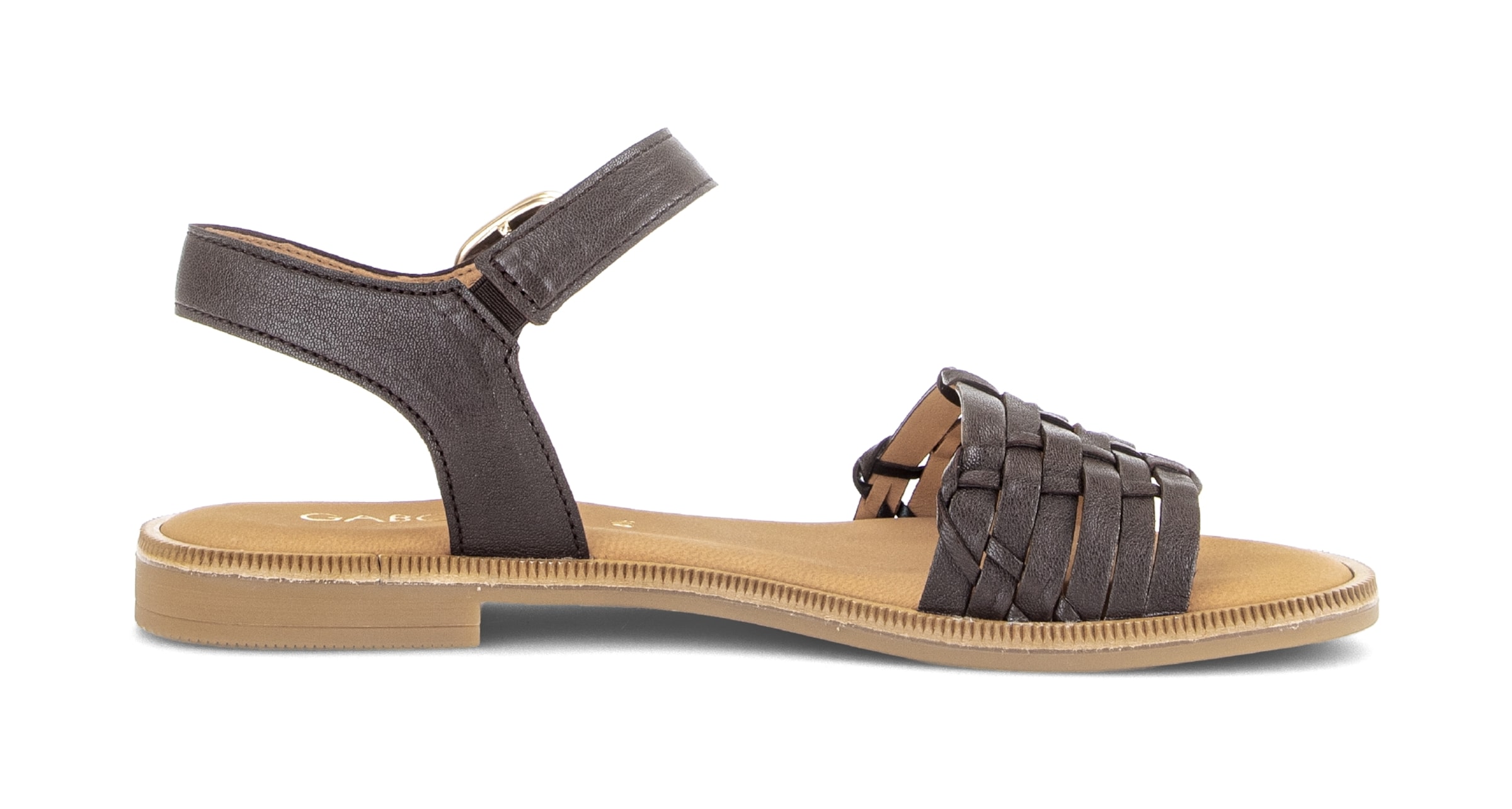 GABOR Sandales en brun foncé, Vue avec produit