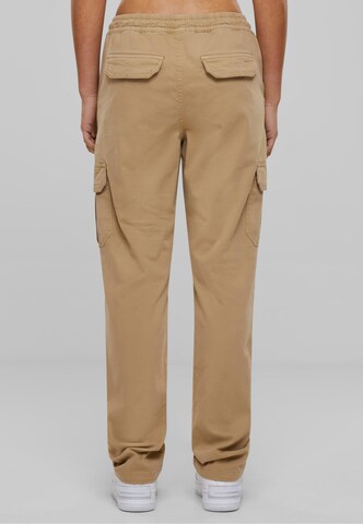 Urban Classics Regular Cargo trousers in Beige