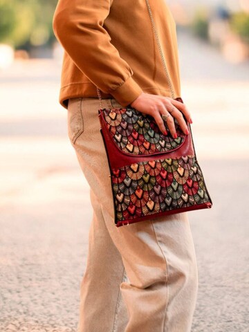 La Moda Me - Bolso de hombro 'Jane' en rojo