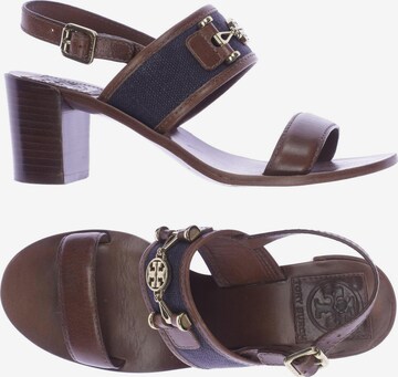 Tory Burch Sandals & High-Heeled Sandals in 36,5 in Brown: front