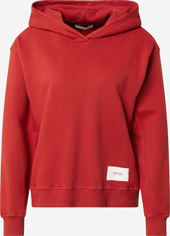 BOSS Orange Sweatshirt 'Esqua1' in Red: front