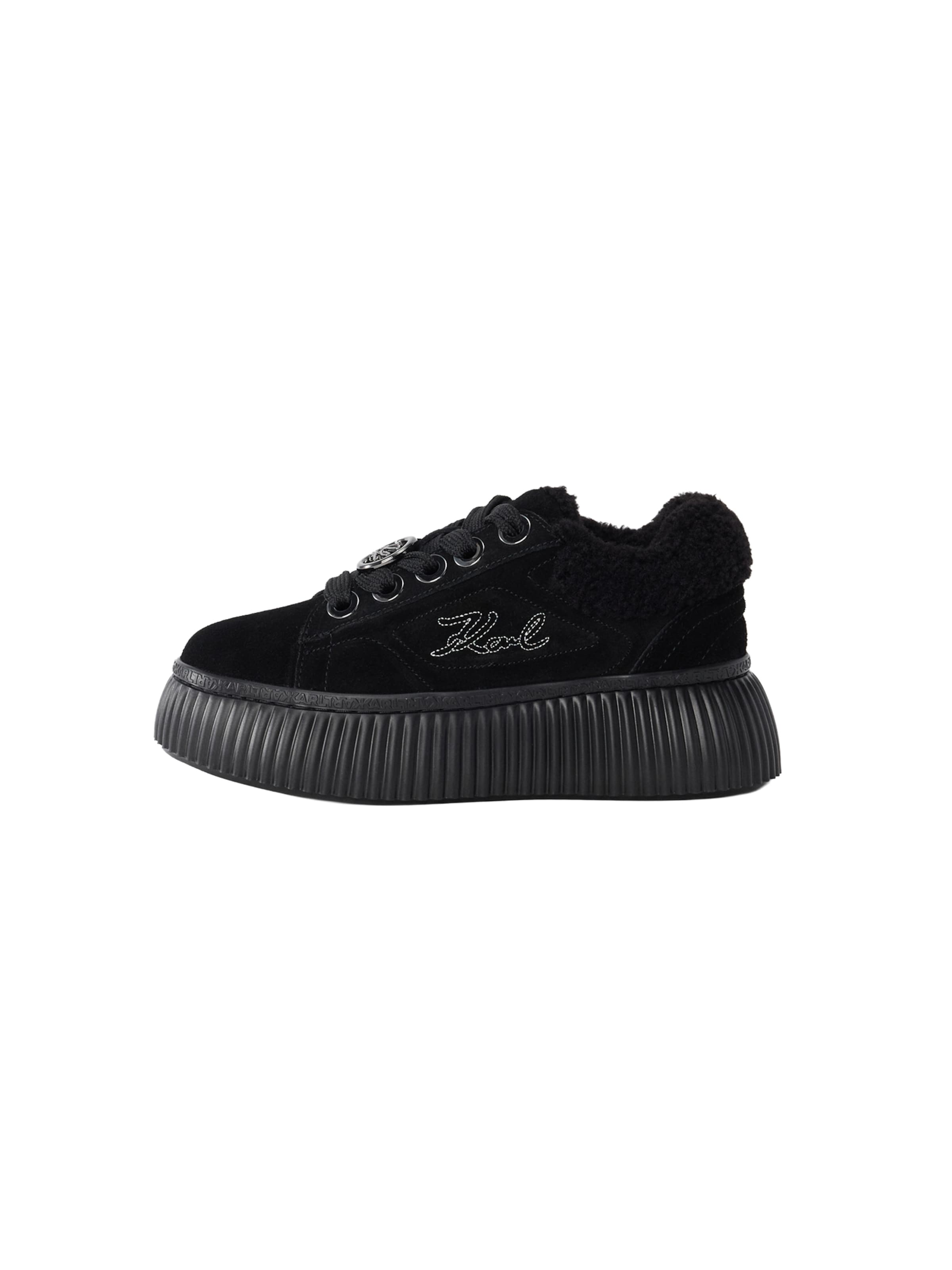 Karl Lagerfeld Sneaker low i sort: forside