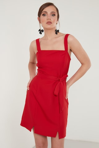 LELA Kleid in Rot: predná strana
