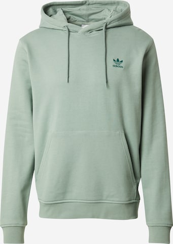 ADIDAS ORIGINALS Sweatshirt 'Essentials' in Groen: voorkant