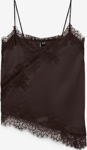 ruda VERO MODA Palaidinė be rankovių 'VMNOVI LACE SINGLET WVN NOOS': priekis